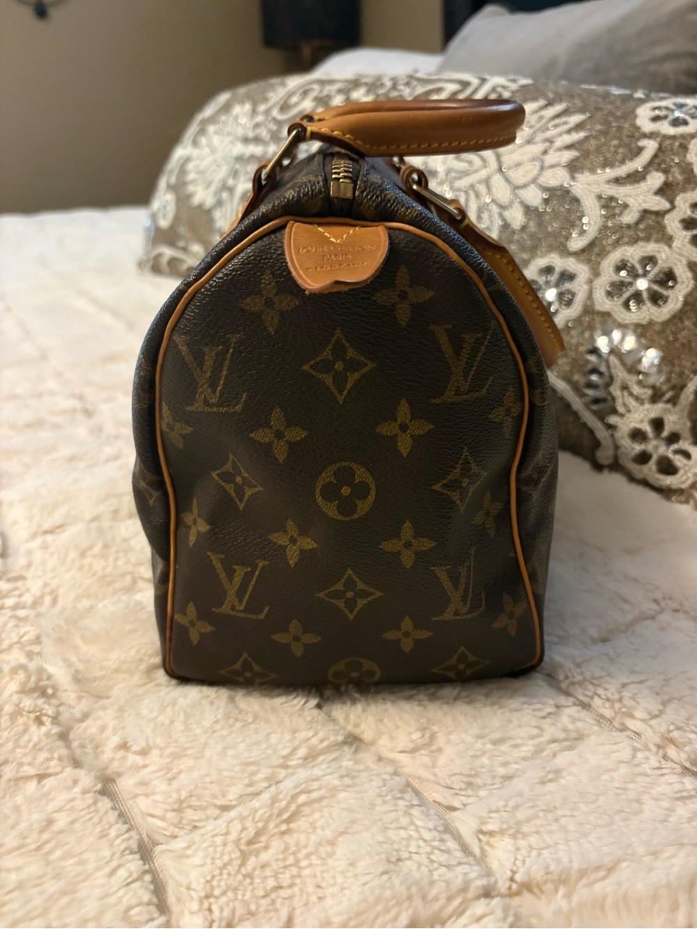 Louis Vuitton Brown Monogram Speedy 25 - Picture 6 of 16